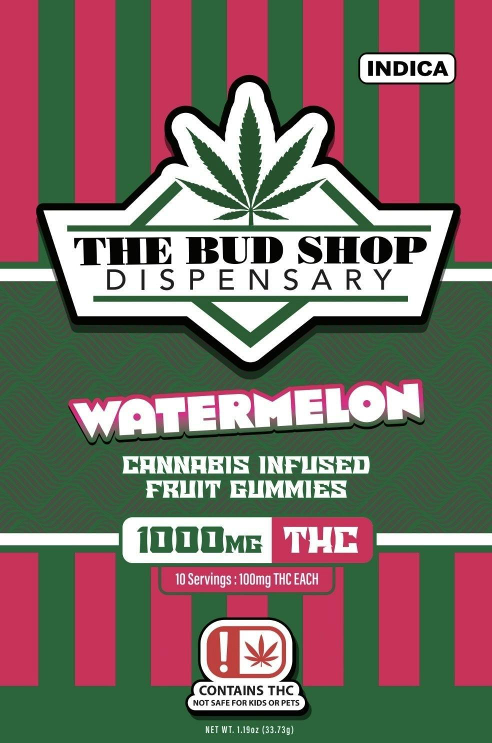 BUD SHOP Watermelon GUMMIES