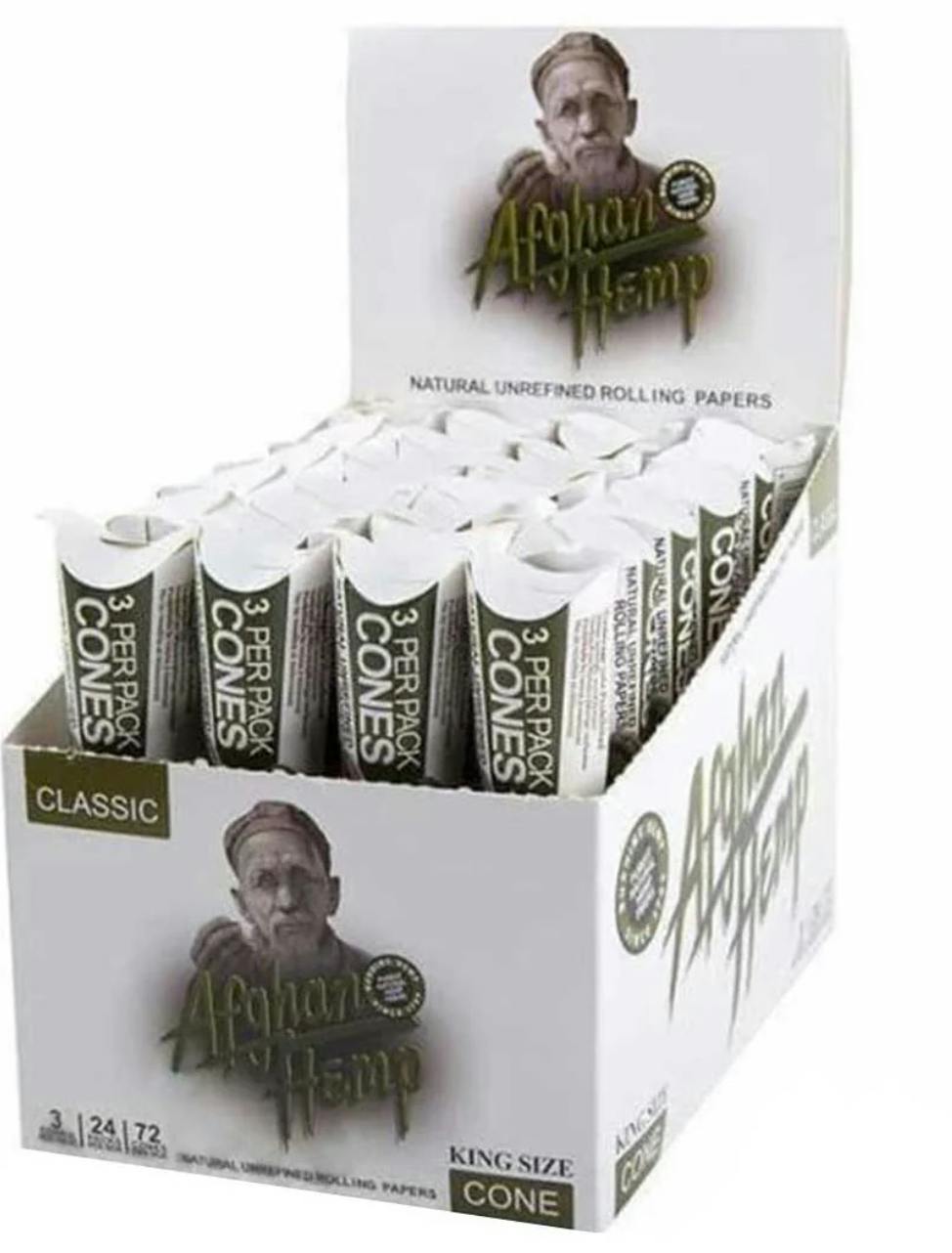 afghan hemp cone 3 pack