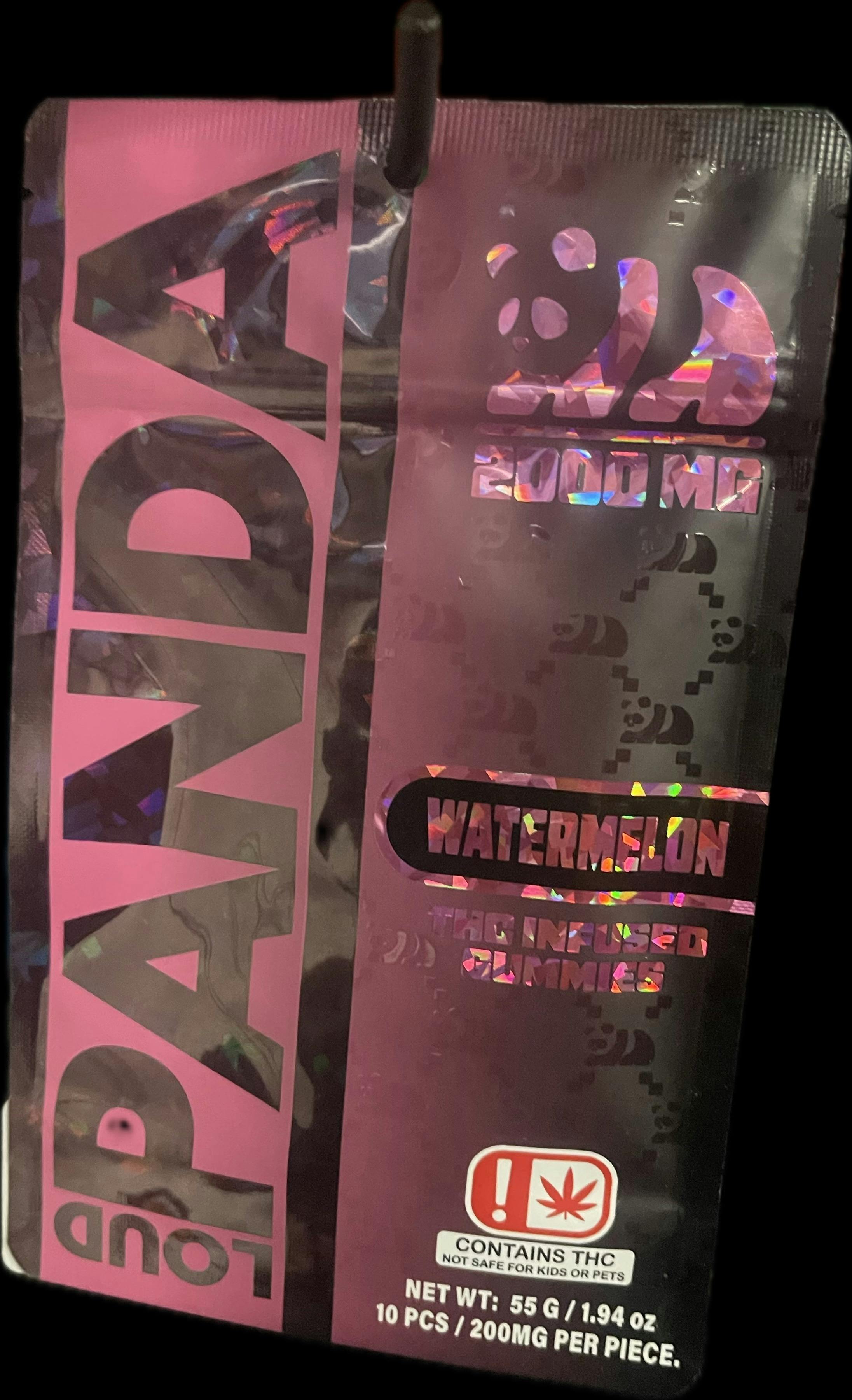 Watermelon Gummies | 2000mg | 10ct | 200mg/ea by Loud Panda