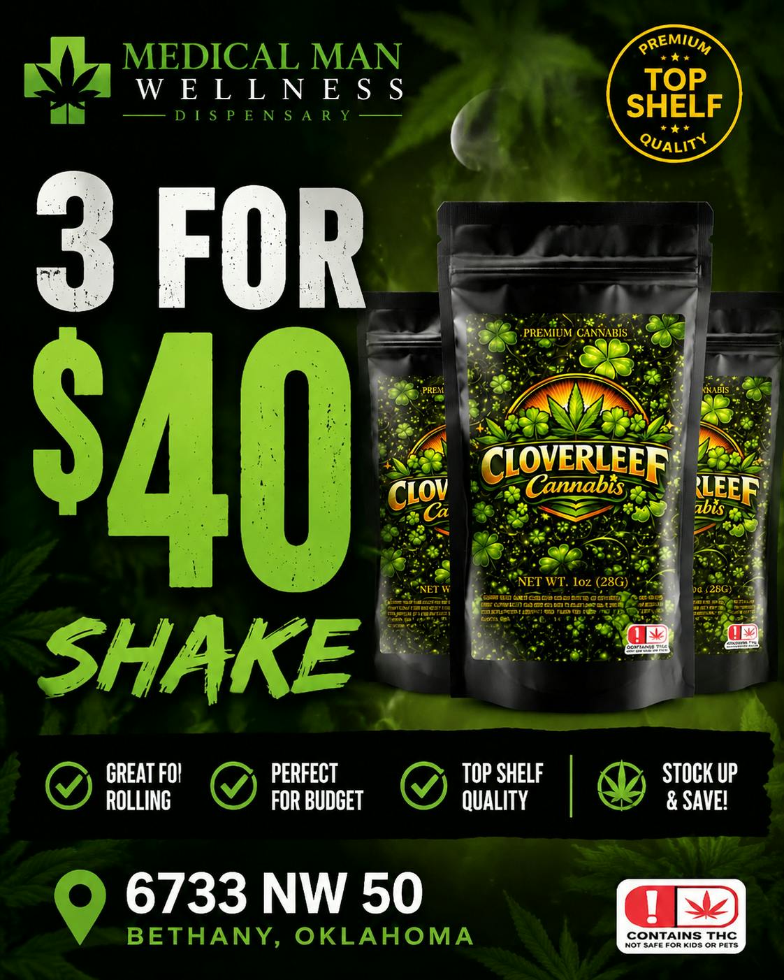 Clover Leef Dantes Inferno