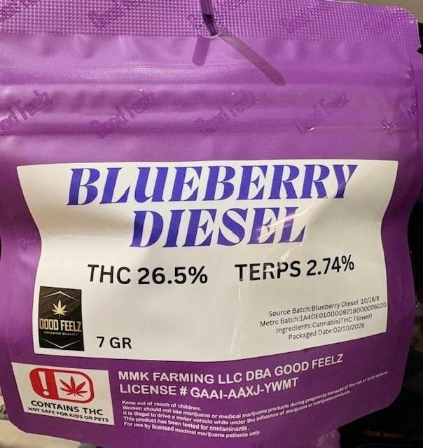 BLUEBERRY DIESEL