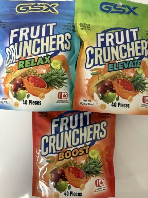 GSX 1000MG FRUIT CRUNCHERS