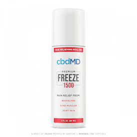 zCBD - cbdMD - Topical - Freeze Roll-On - 1500mg