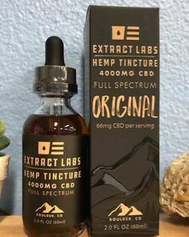 CBD - Extract Labs - Tincture - 4000mg - Natural