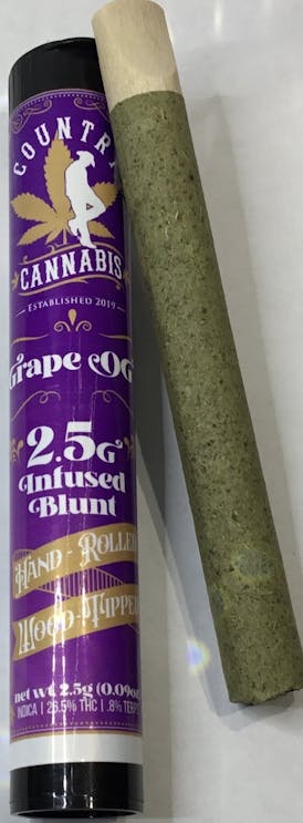 Country Cannabis - Grape OG 2.5g Infused Blunt Indica