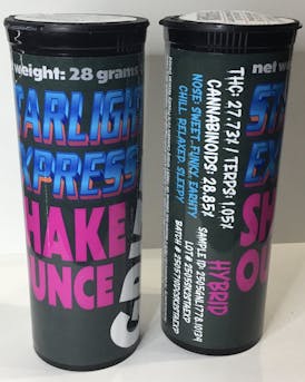 Top Shake - Starlight Express - 28% Hybrid -$25oz
