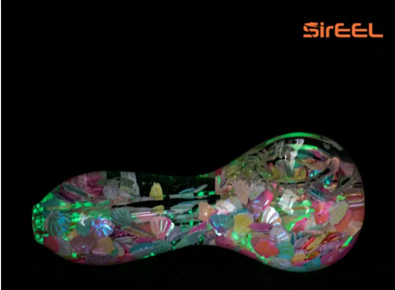 4” SirEEL Glow-Tide Seashell Freezable Spoon