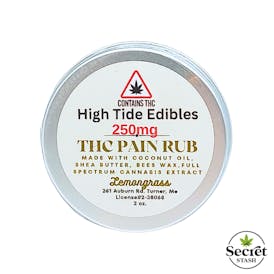 High Tide - THC Pain Rub - 250 mg