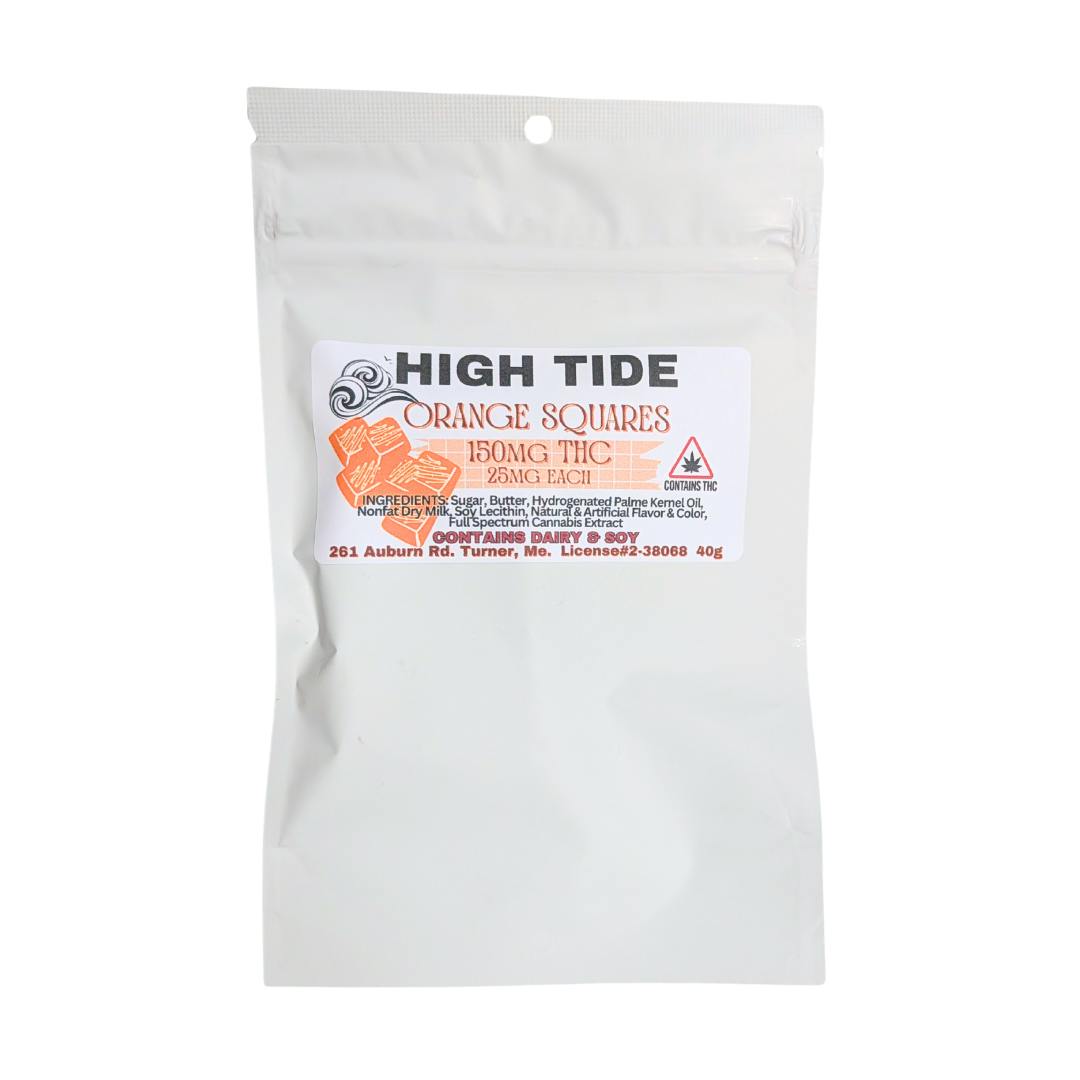 High Tide - Orange Creamsicle Squares - 150 mg