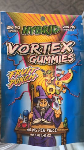 Vortex Gummies 5-pk - Fruit Punch 200mg