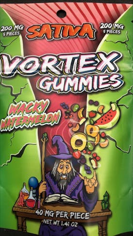 Vortex Gummies 5-pk - Wacky Watermelon 200mg