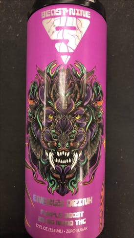 Beast 9 Energy Drink - Purple 25mg