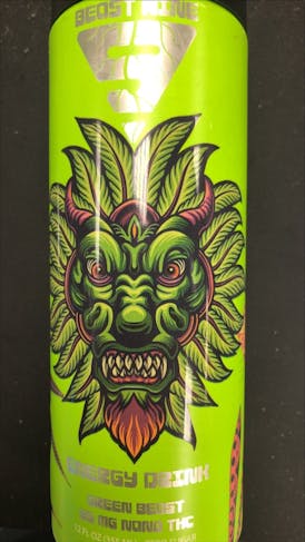 Beast 9 Energy Drink - Green 25mg