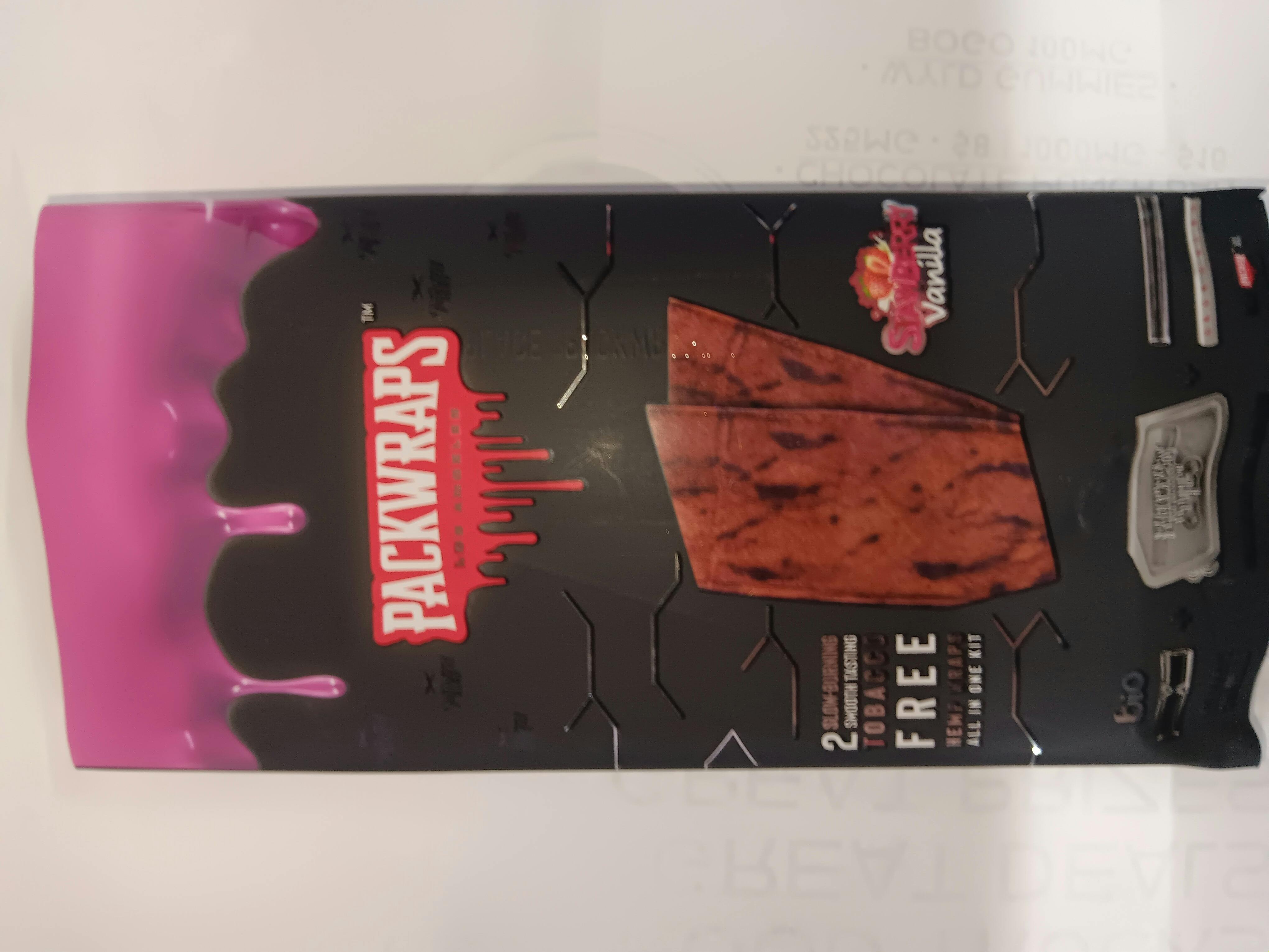 Packwraps X Twisted - Strawberry Vanilla