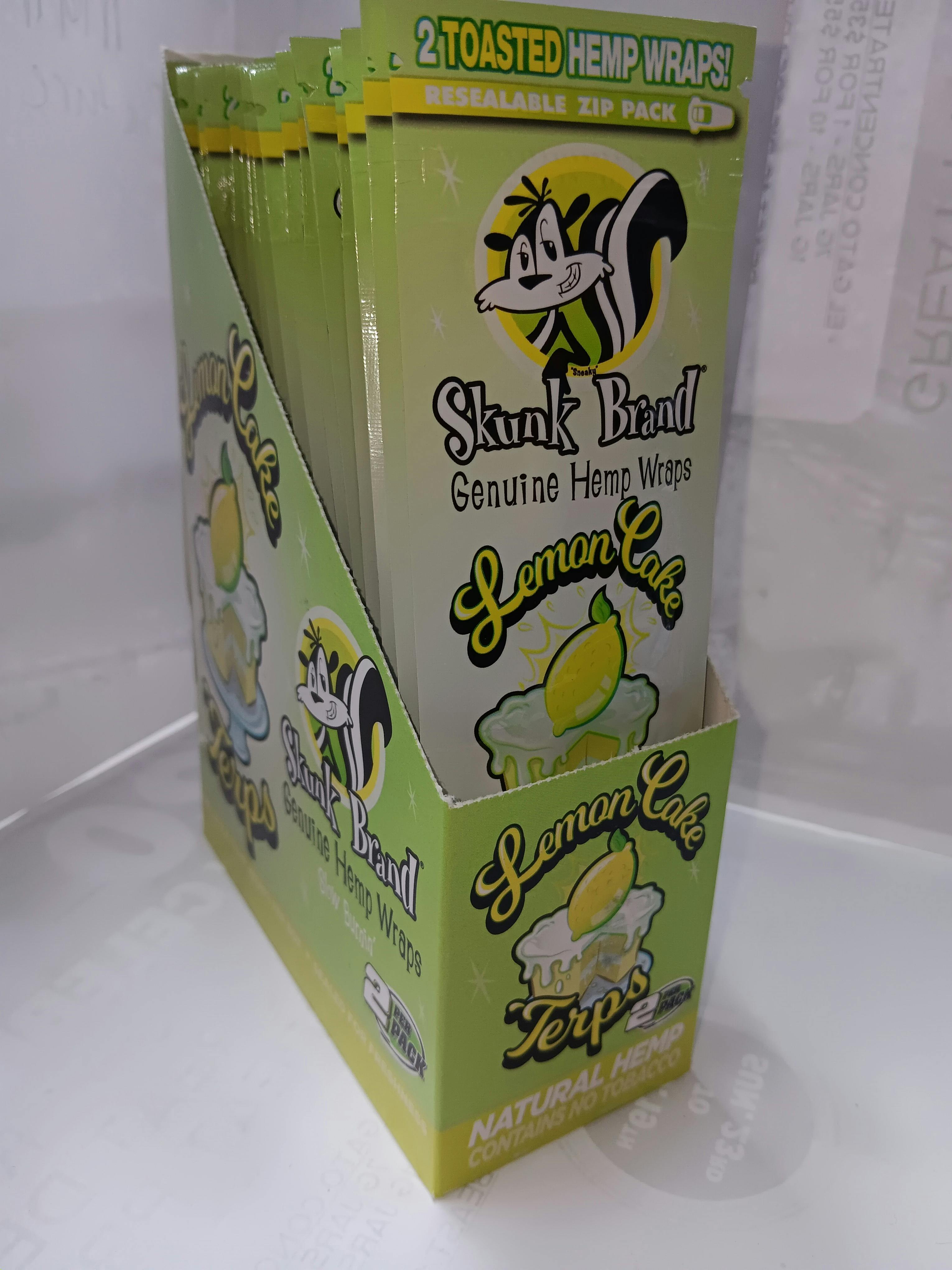 Skunk Hemp Wraps - Lemon Cake at Kush Gardens Dispensary - Muskogee