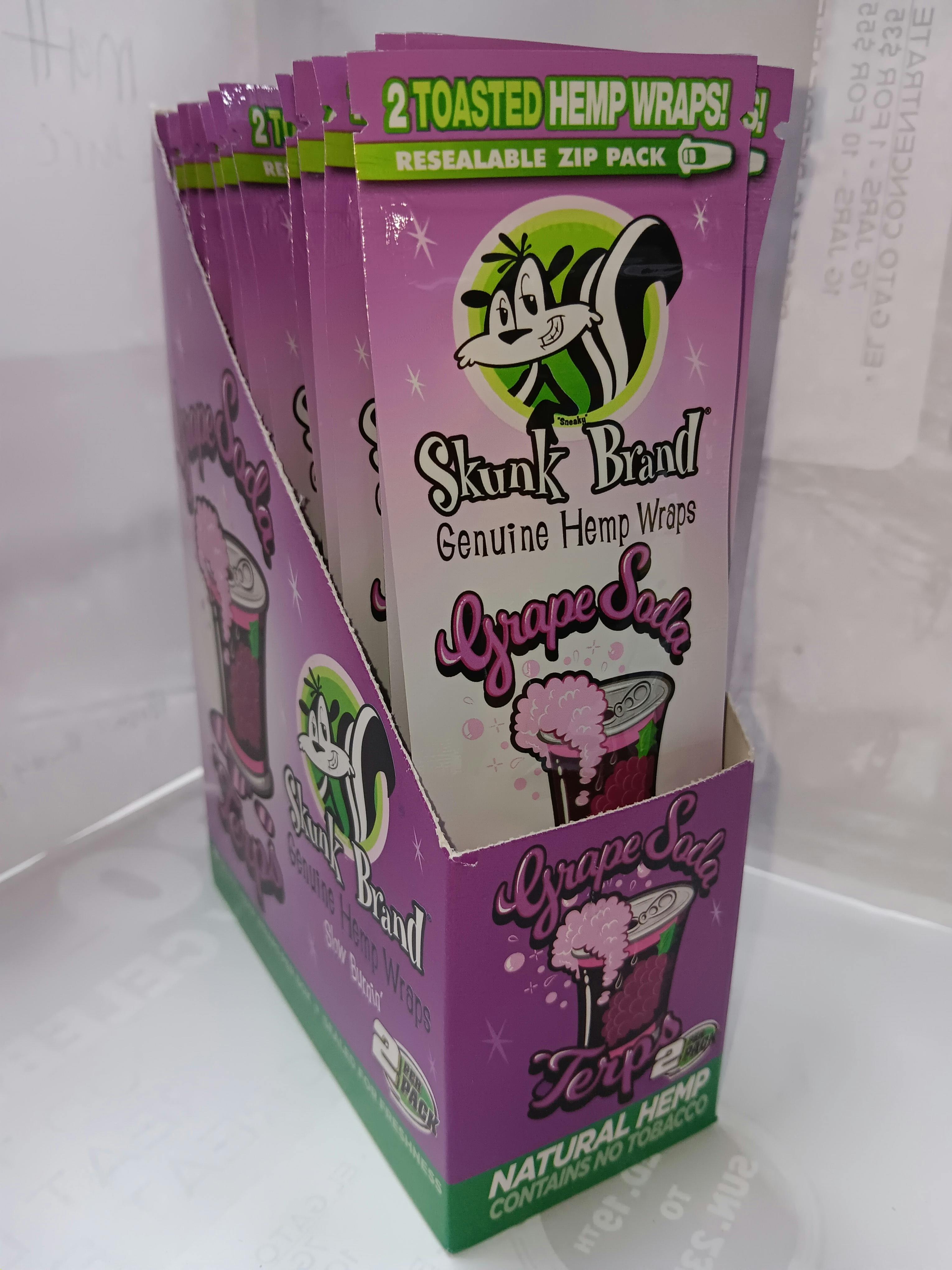 Skunk Hemp Wraps - Grape Soda at Kush Gardens Dispensary - Muskogee