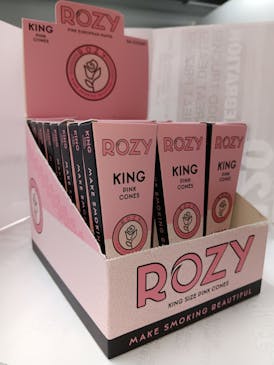 Rozy King Size Pink Cones