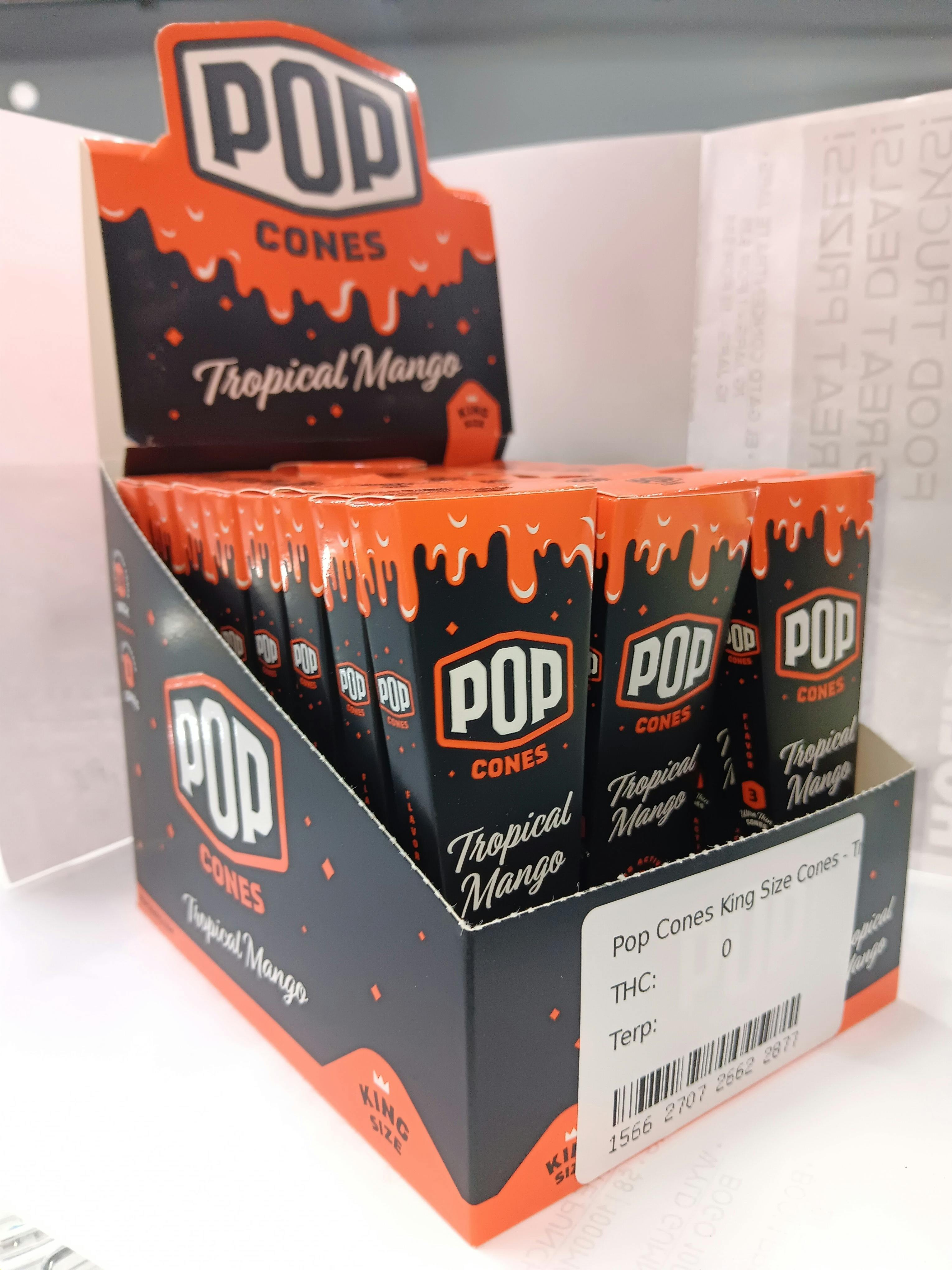 Pop King Size Cones - Tropical Mango