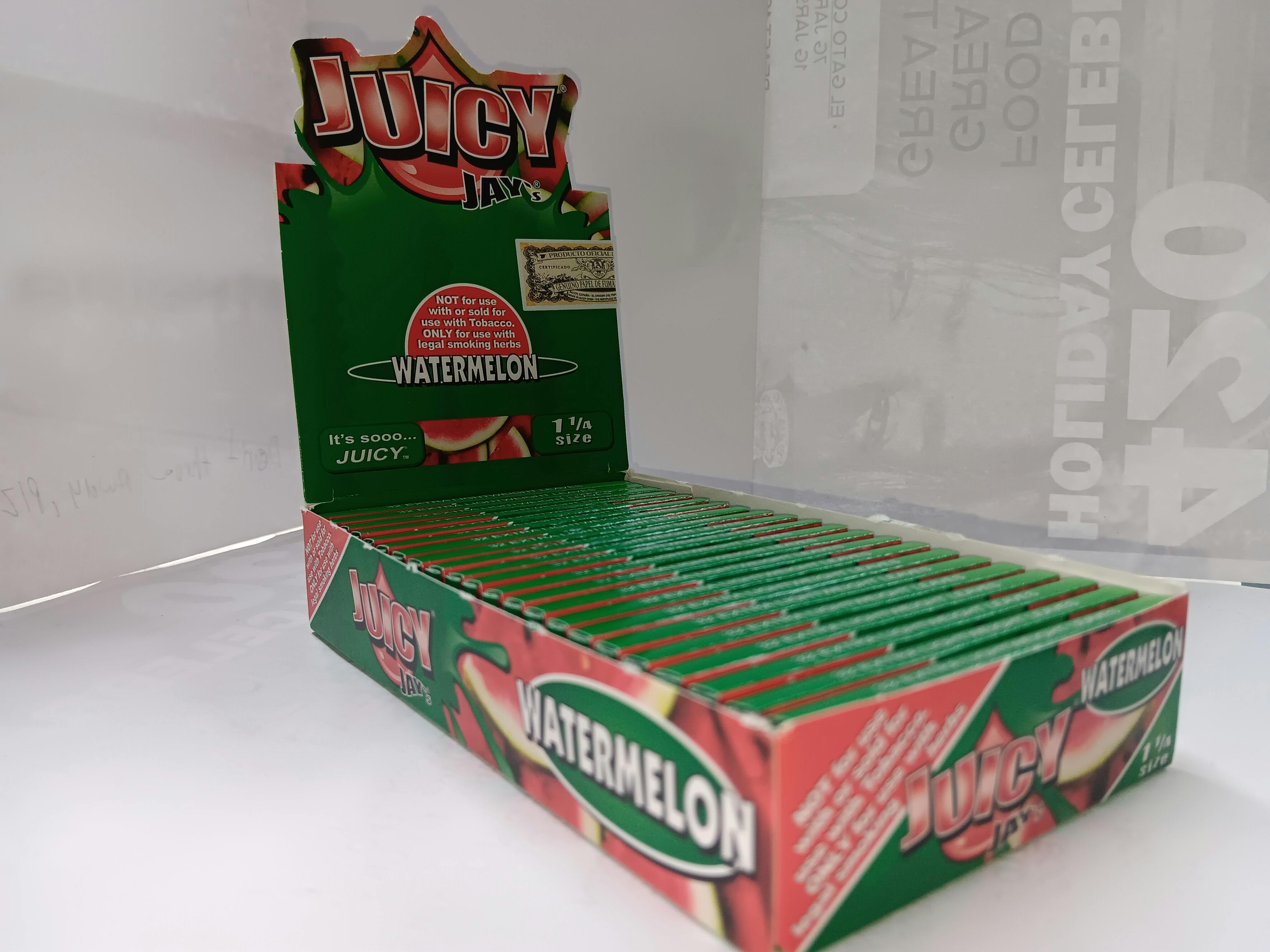 Juicy Jay 1 1/4 Papers - Watermelon at Kush Gardens Dispensary - Muskogee