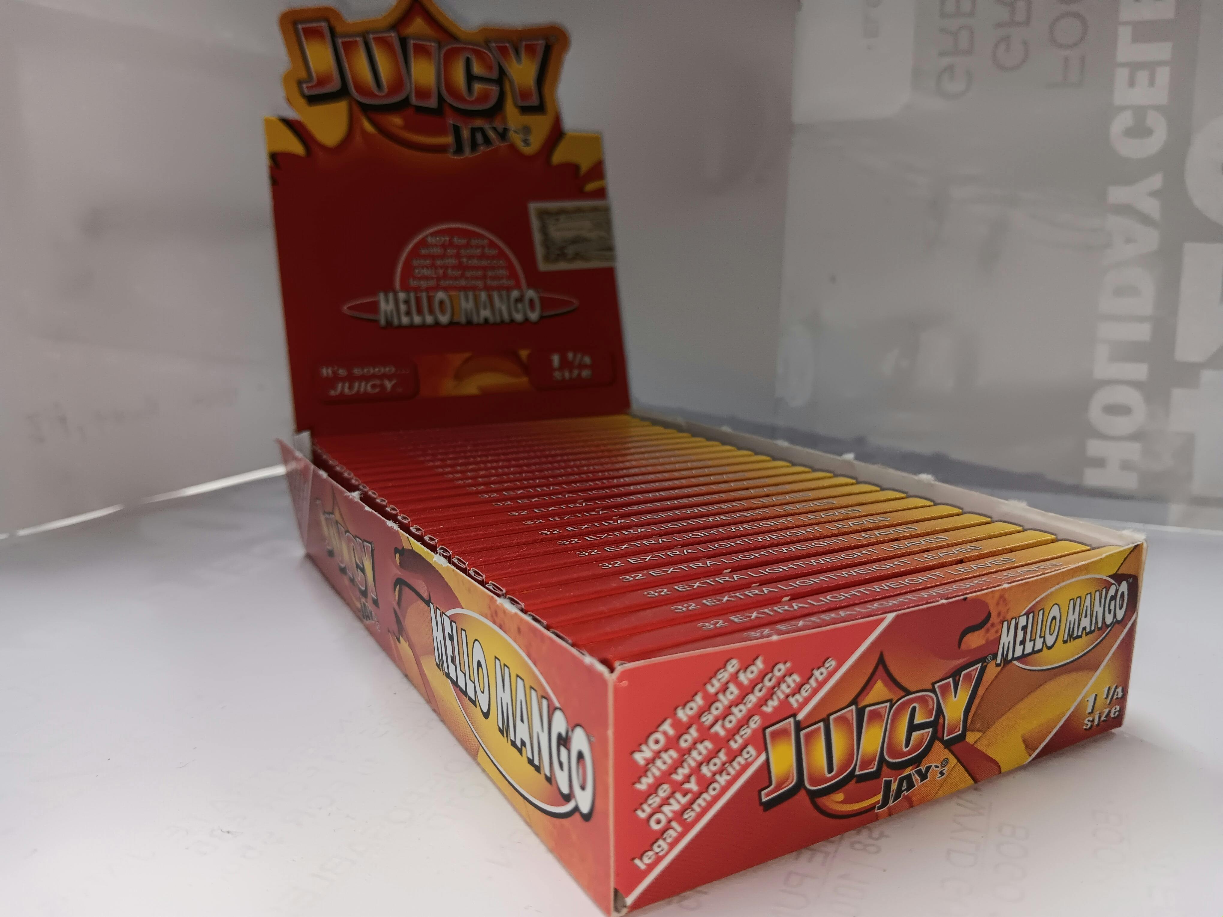 Juicy Jay 1 1/4 Papers - Mango at Kush Gardens Dispensary - Muskogee