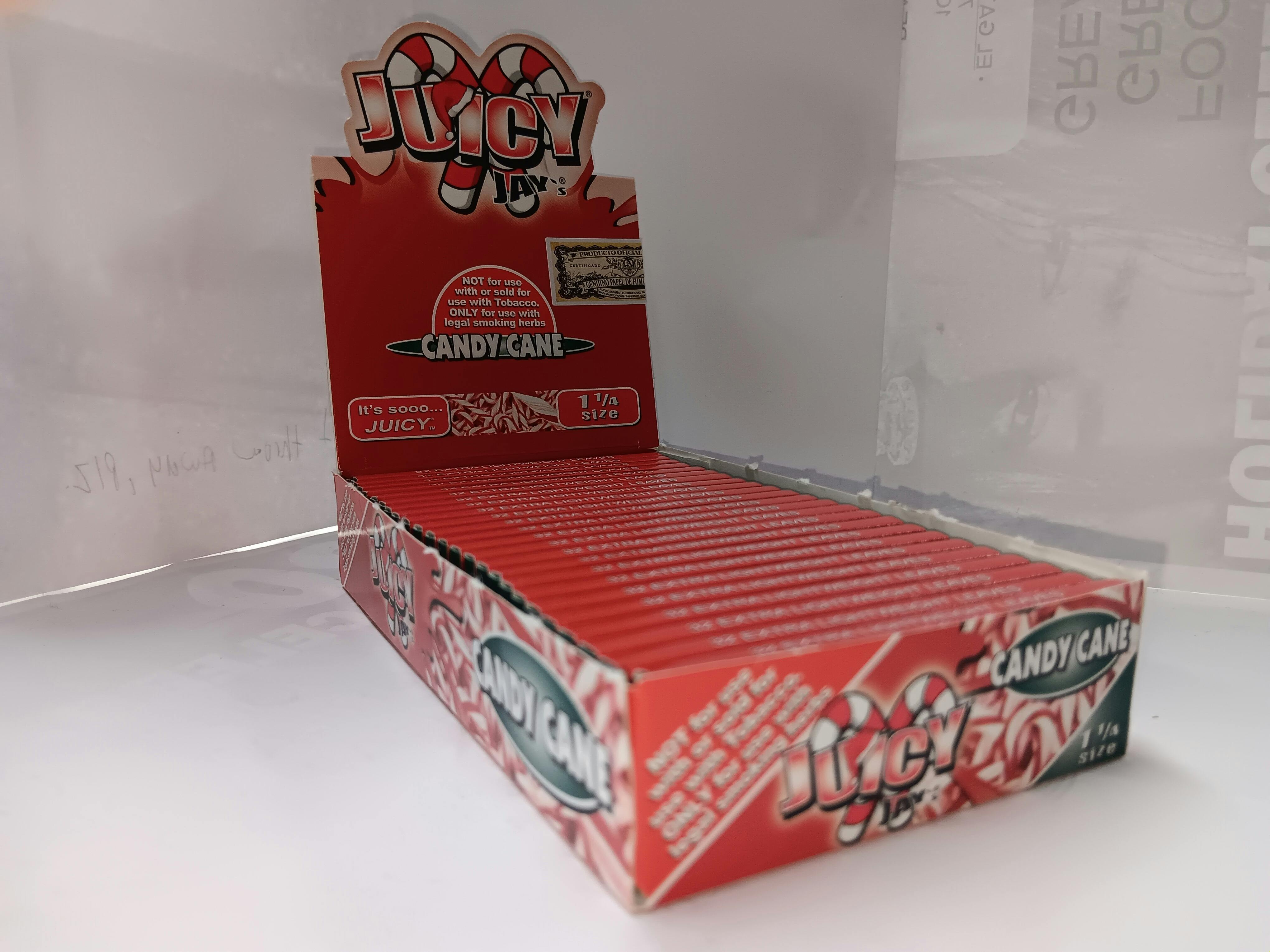 Juicy Jay 1 1/4 Papers - Candy Cane at Kush Gardens Dispensary - Muskogee