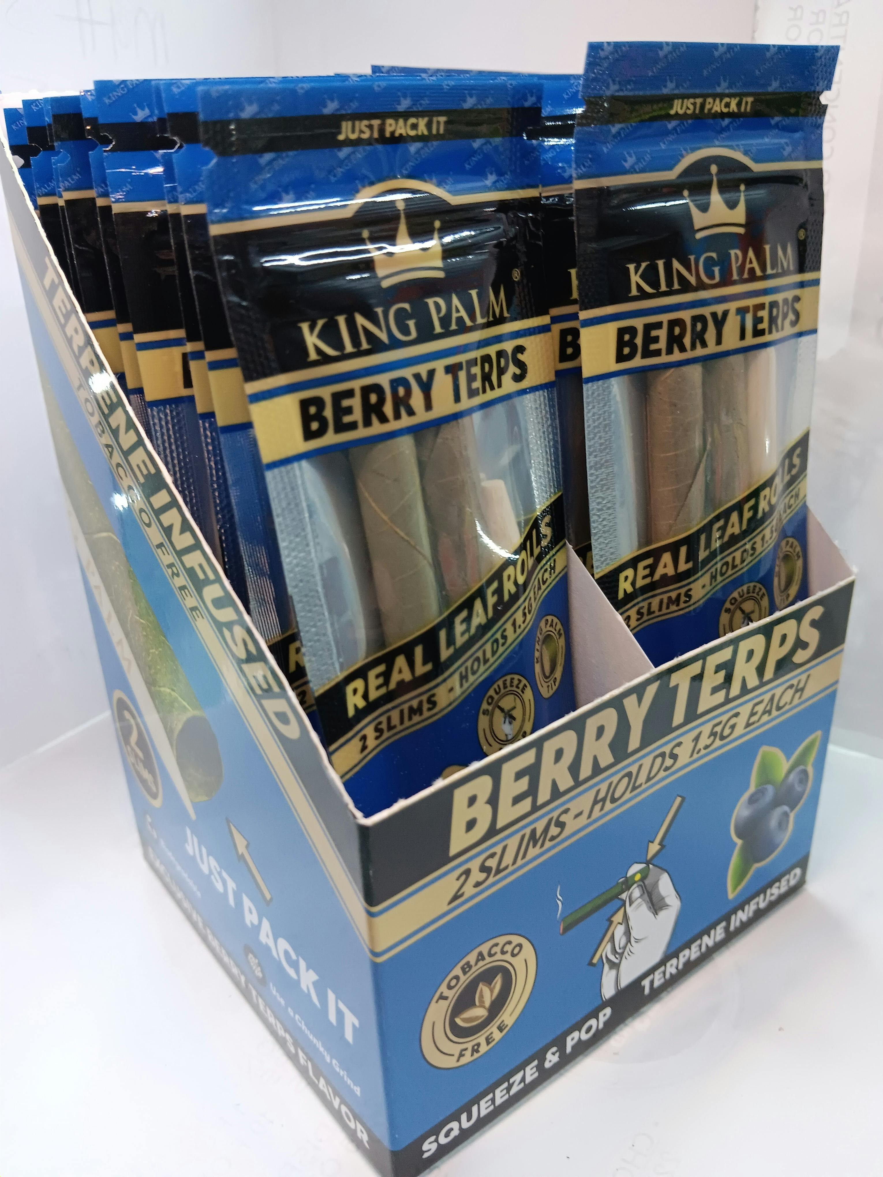 King Palm Minis - Blueberry at Kush Gardens Dispensary - Muskogee