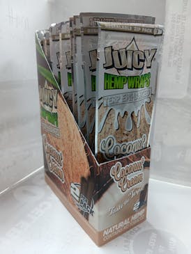 Juicy Jay Hemp Wraps - Coconut Cream