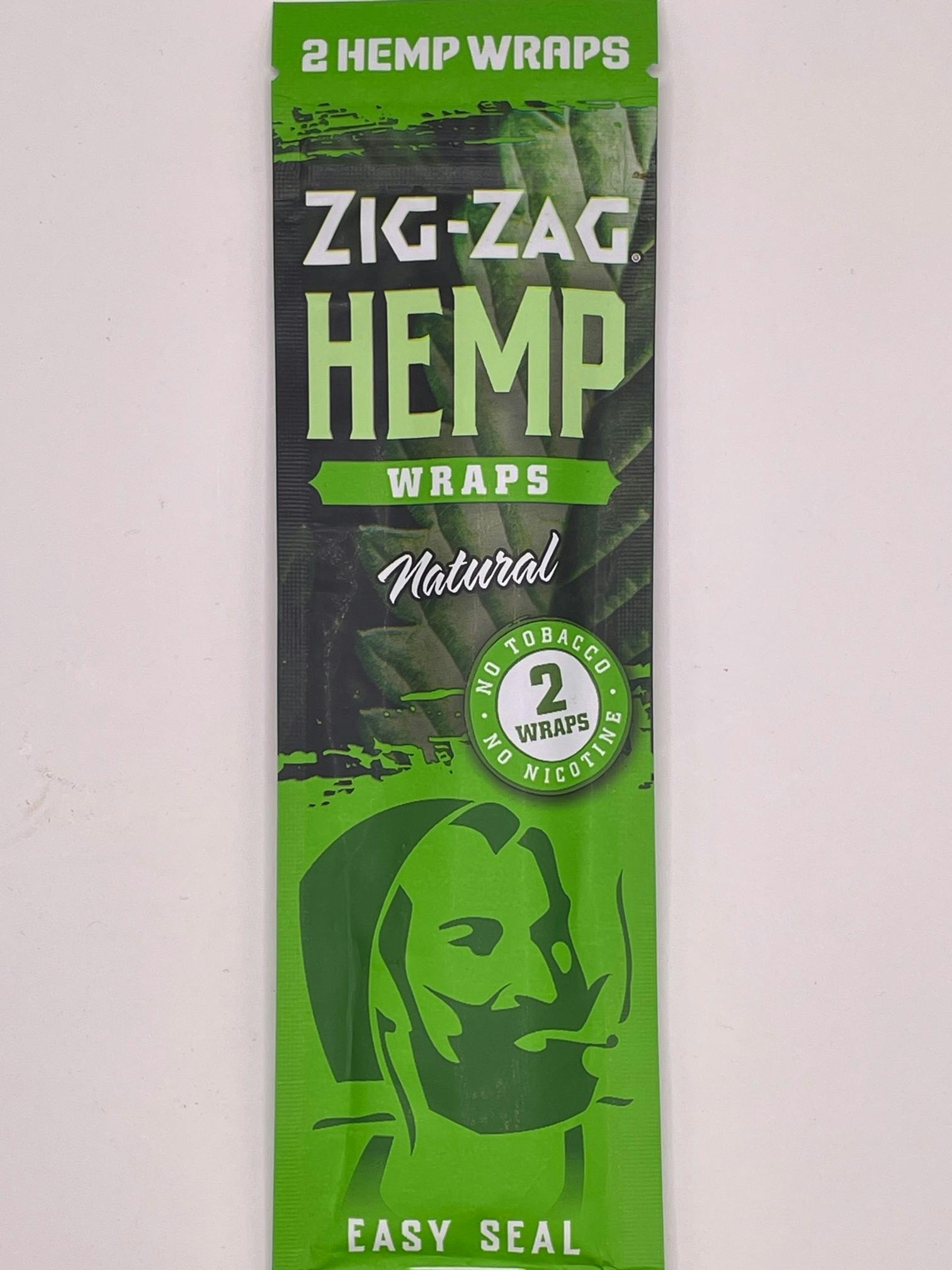 ZigZag Hemp Wraps - Natural