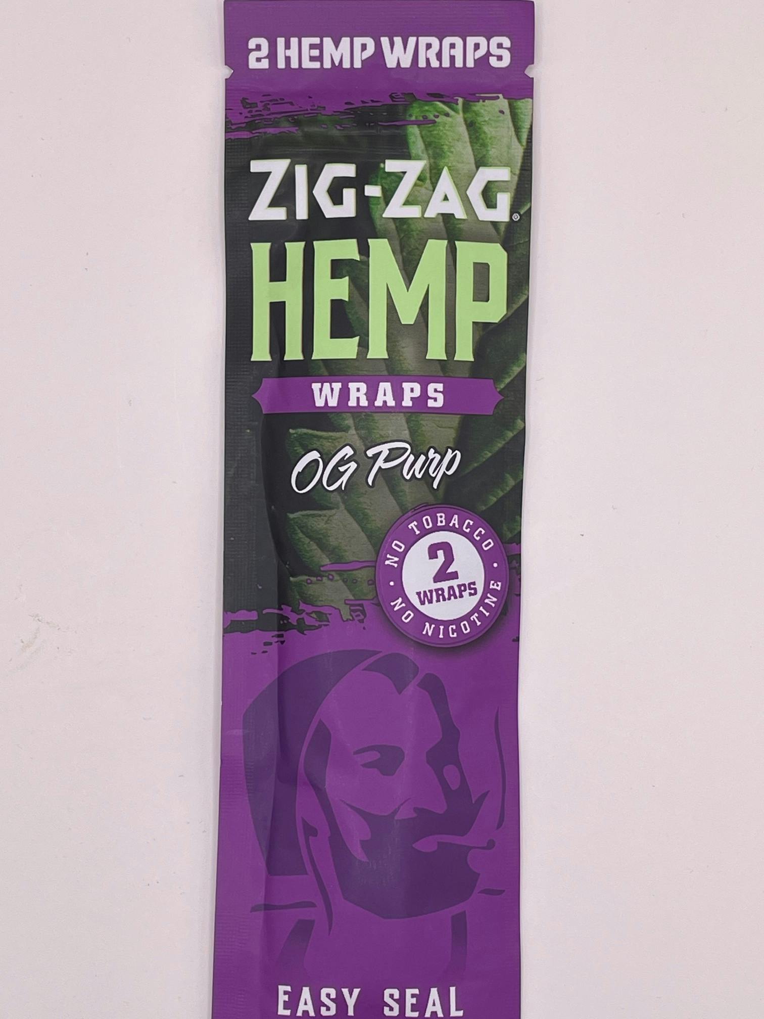 Zig Zag Hemp Wraps- OG Purp