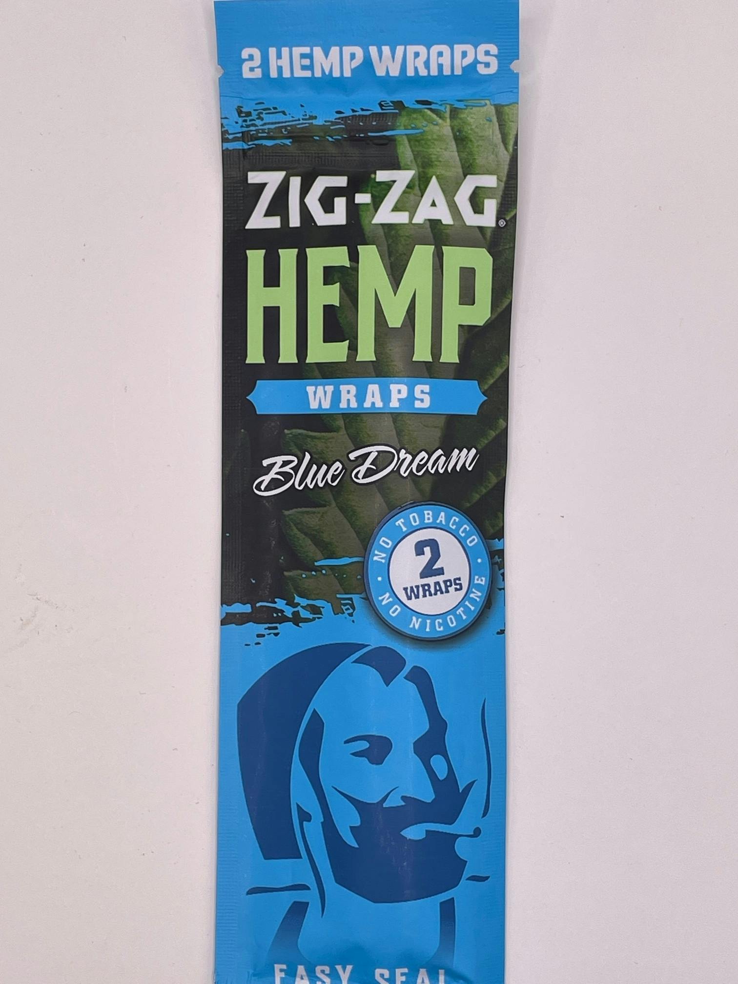 Zig Zag Hemp Wraps - Blue Dream
