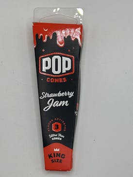 King Size Pop Cones - Strawberry Jam