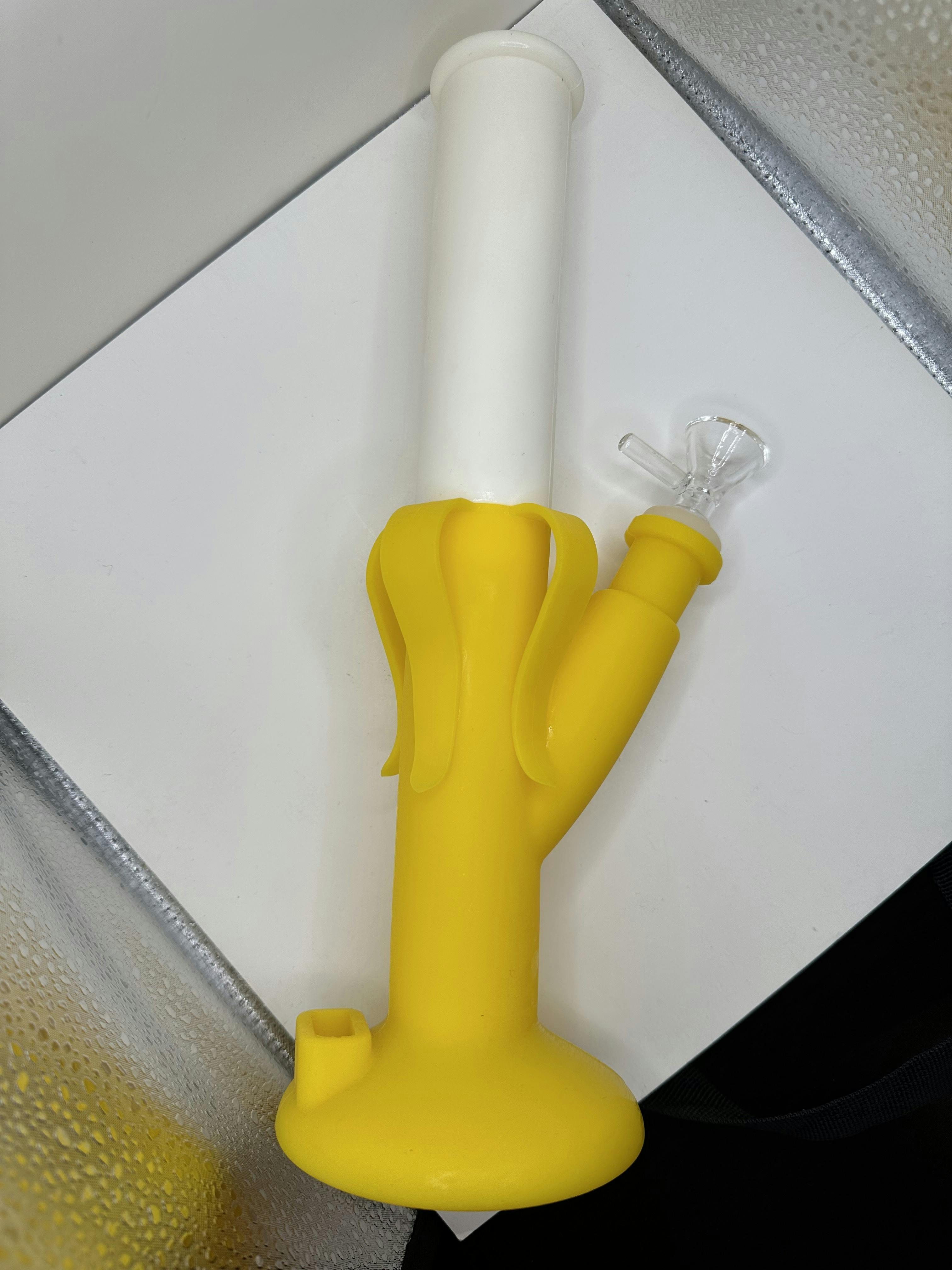 Pipe Silicone Banana Bong $25