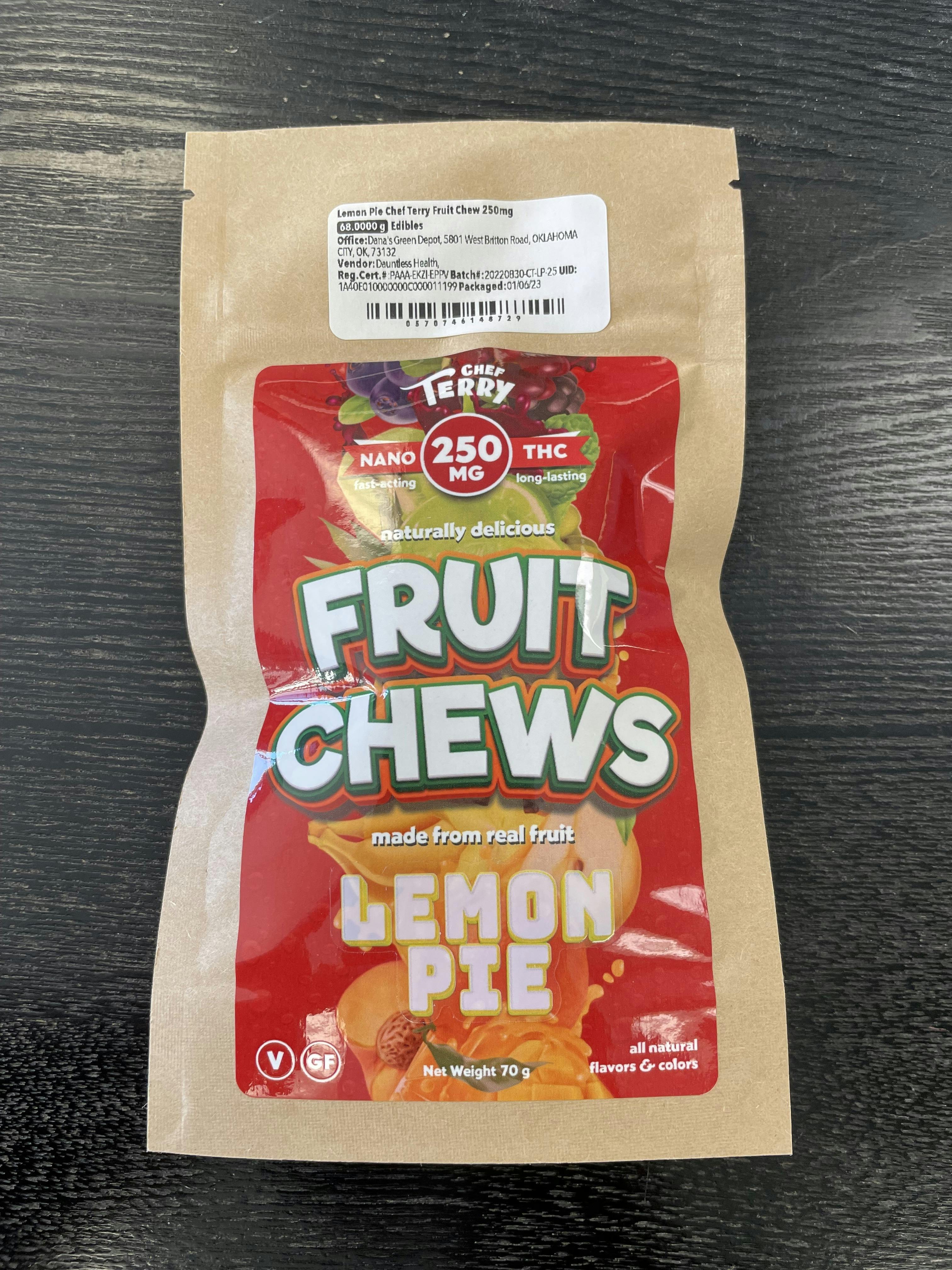 Chef Terry - 250mg Lemon Pie Gummies