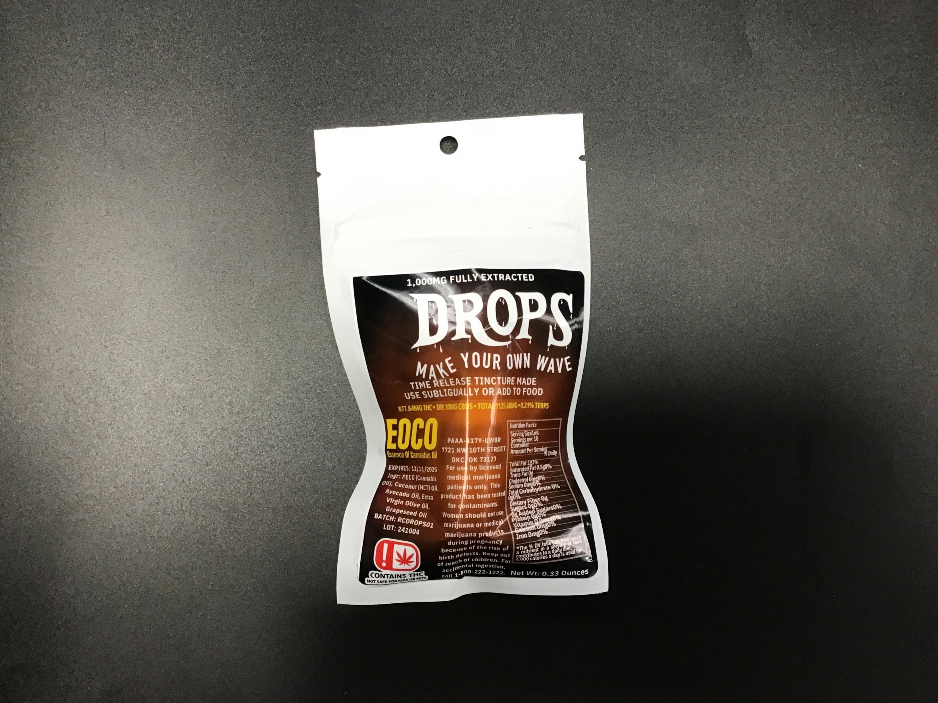 Tincture - Drops Full Spectrum Time Release Tincture 1000MG