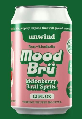Mood Bru - Melonberry Basil Spritz