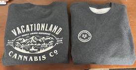 Vacationland Cannabis Co. Crewneck Sweatshirt by Rogue Life Maine