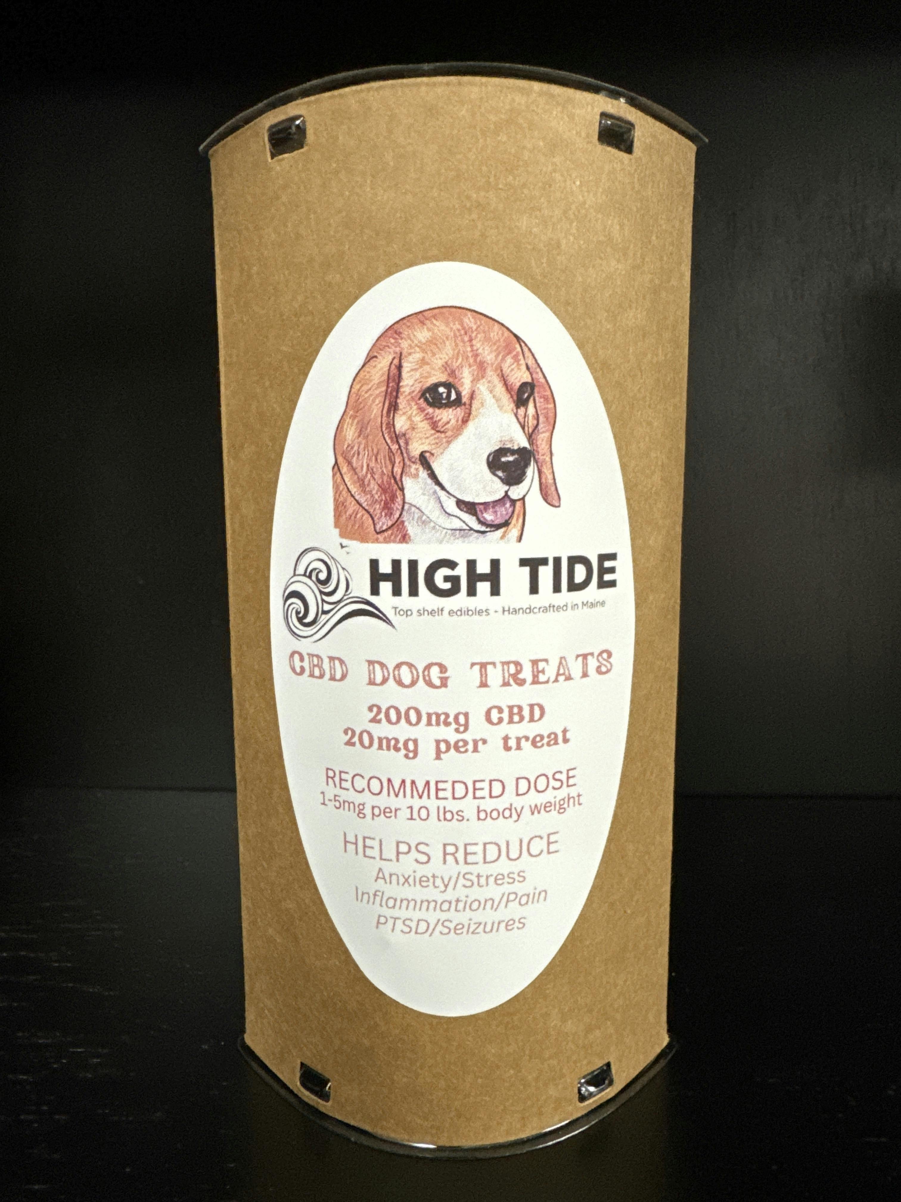 CBD Dog Treats | Baked Goods | 10pk by High Tide