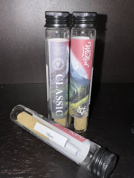 Yikes - Classic Wicked Sauce & Hash Infused Preroll by Wicked Infused