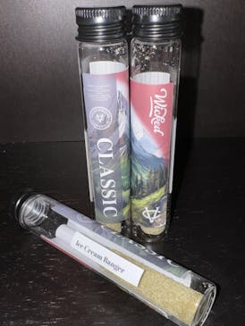 Ice Cream Banger - Classic Wicked Sauce & Hash Infused Preroll by Wicked Infused