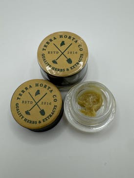 Platinum Kush Breath 1g Live Rosin by Terra Horta Co