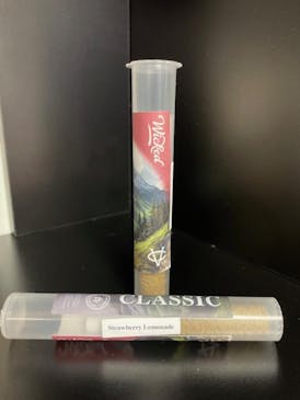 Strawberry Lemonade - Classic Wicked Sauce & Hash Infused Preroll by Wicked Infused