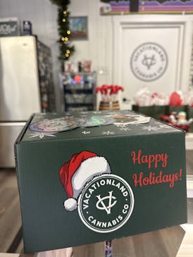 Holiday Gift Box by Vacationland Cannabis Company