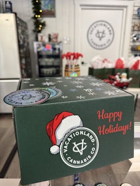 Holiday Edible Gift Box by Vacationland Cannabis Company