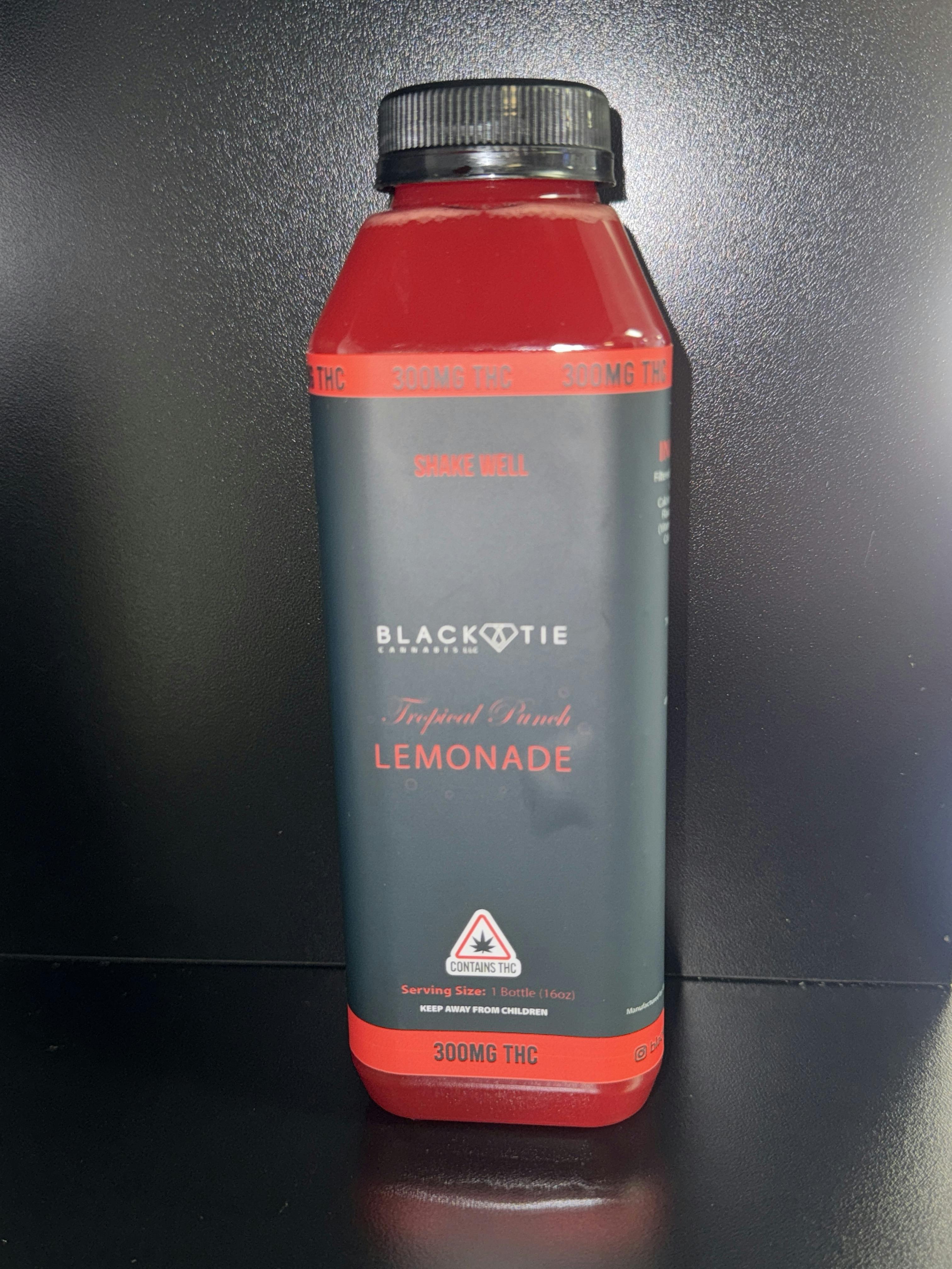 300mg Tropical Punch Lemonade by Black Tie Cannabis