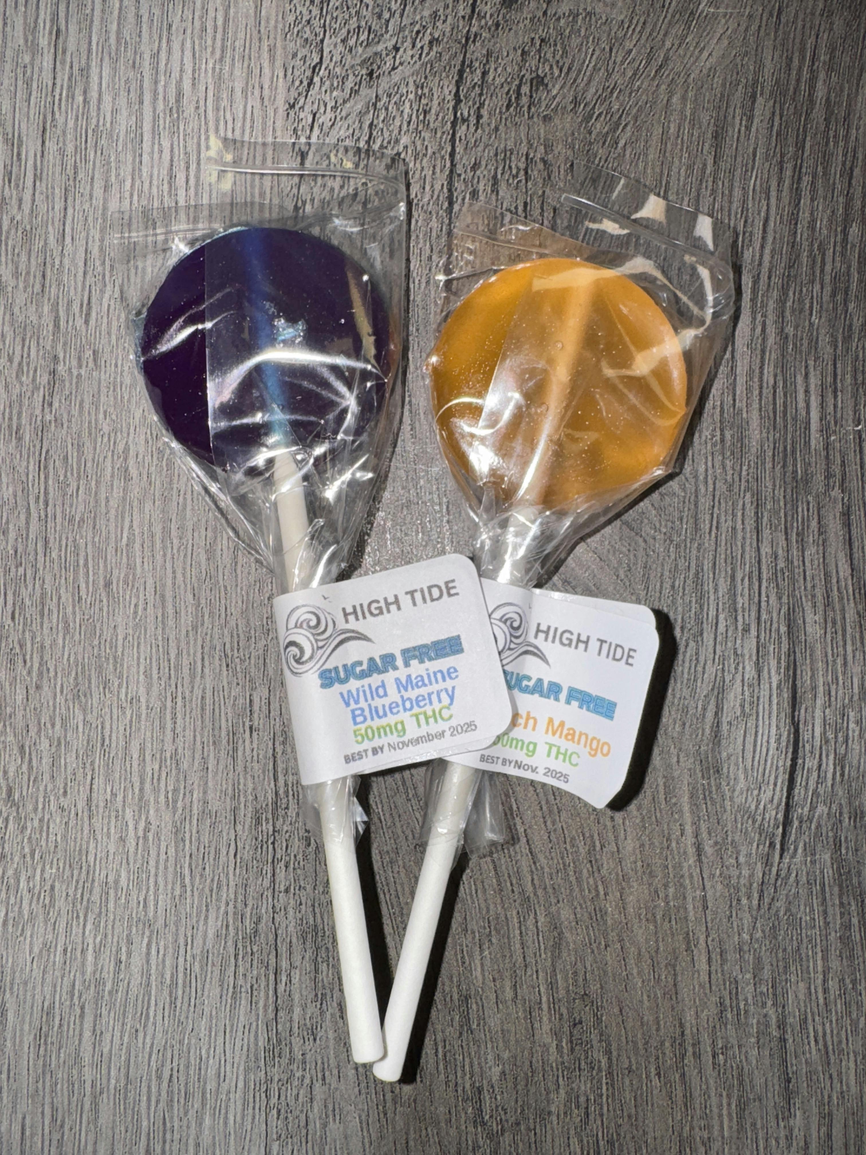 50mg Lollipop by High Tide Edibles