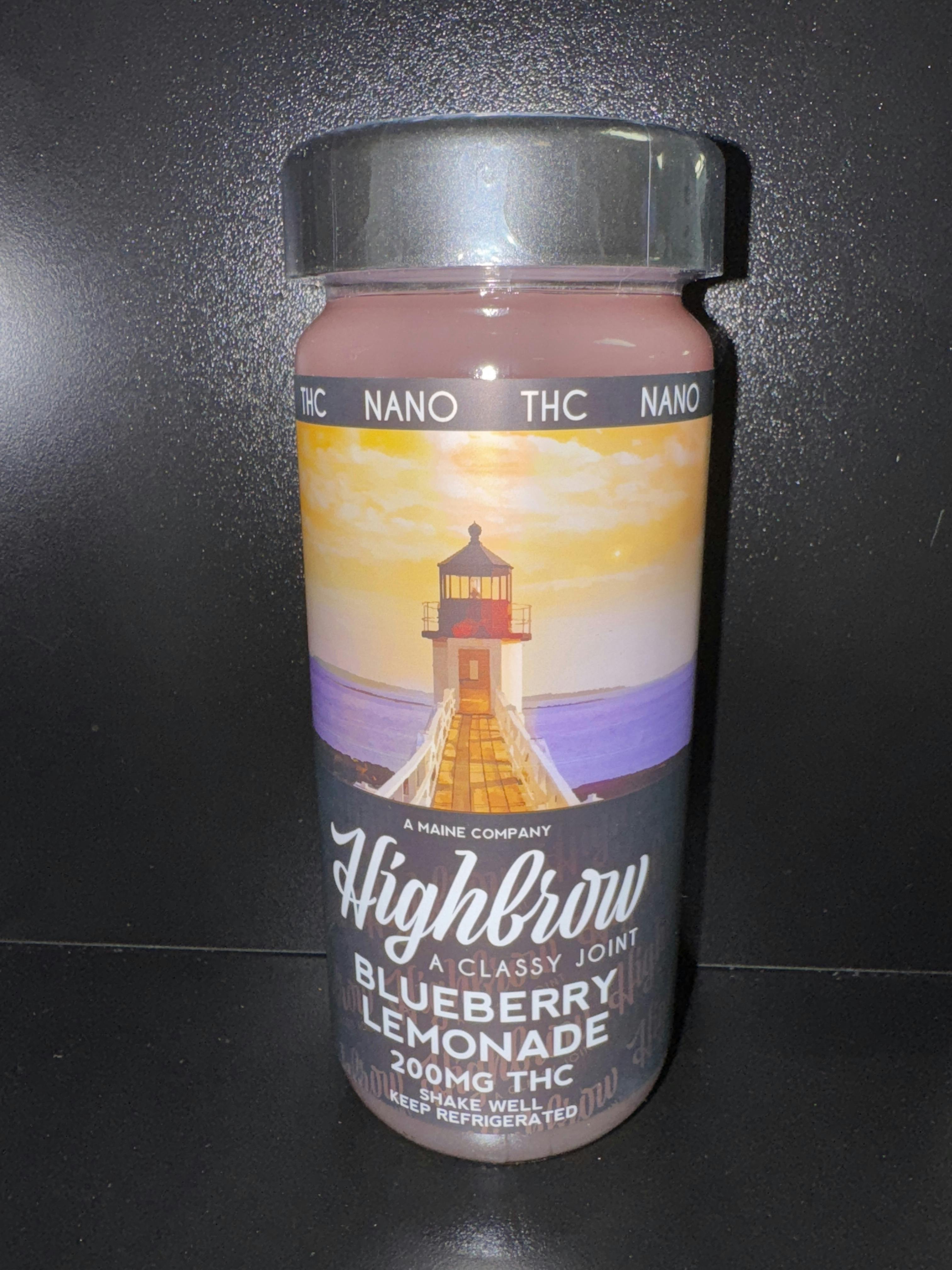 200mg Nano Distillate Blueberry Lemonade by Highbrow