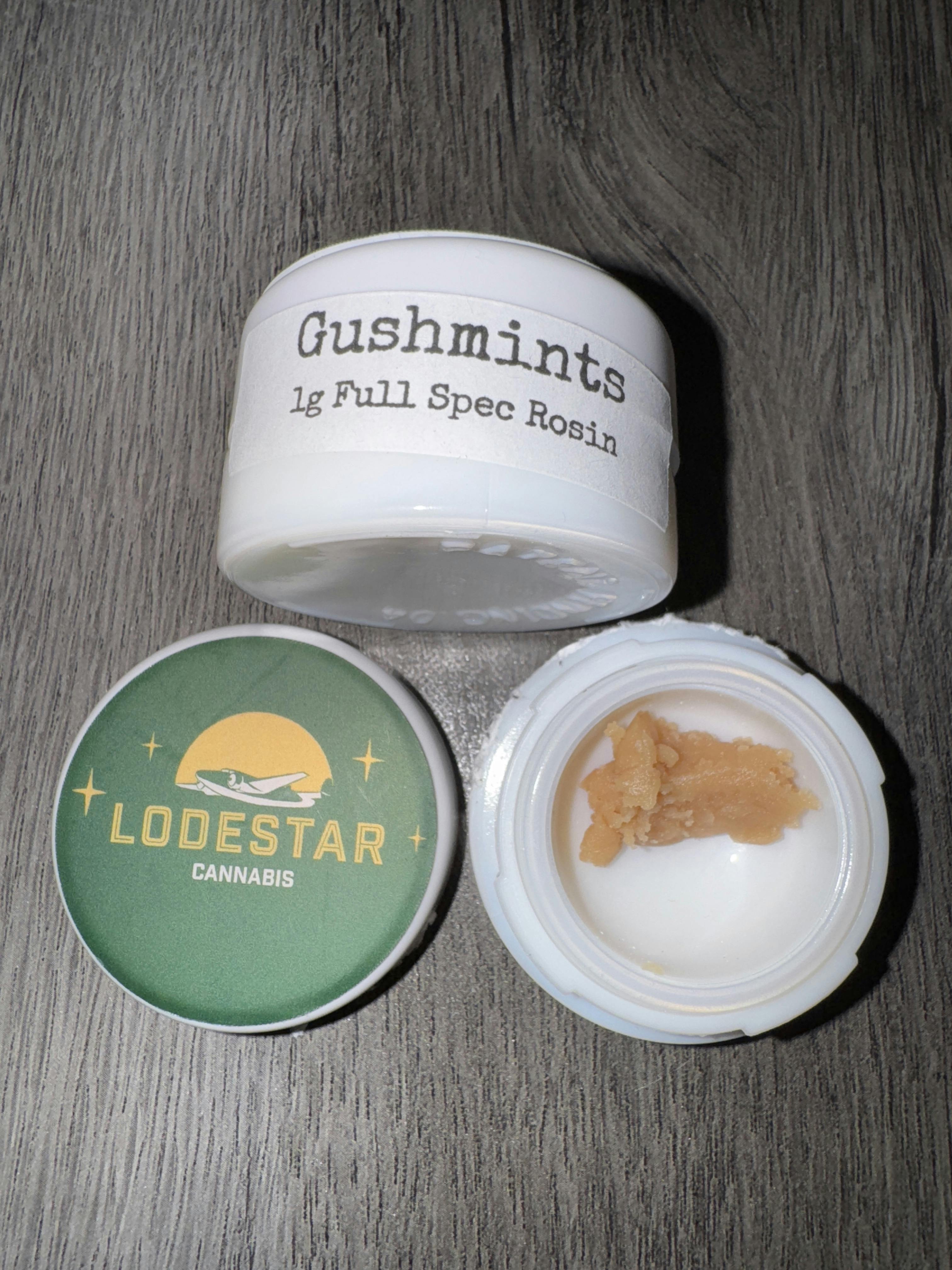 Gush Mints 1g Full Spec Live Hash Rosin by Lodestar Cannabis