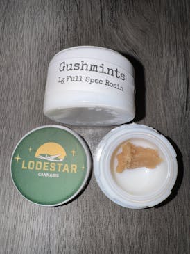 Gush Mints 1g Full Spec Live Hash Rosin by Lodestar Cannabis