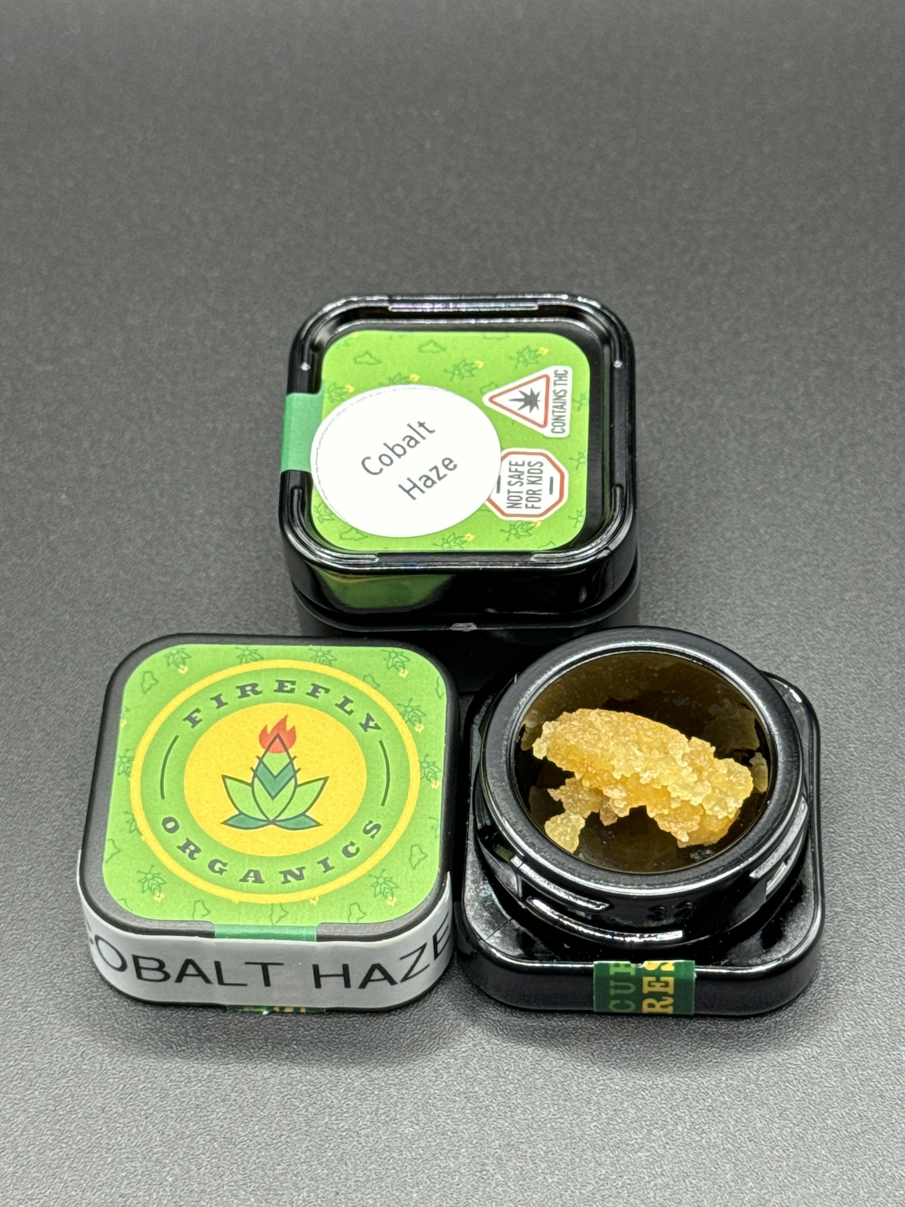 Cobalt Haze - Cured Resin 1g by Firefly Organics