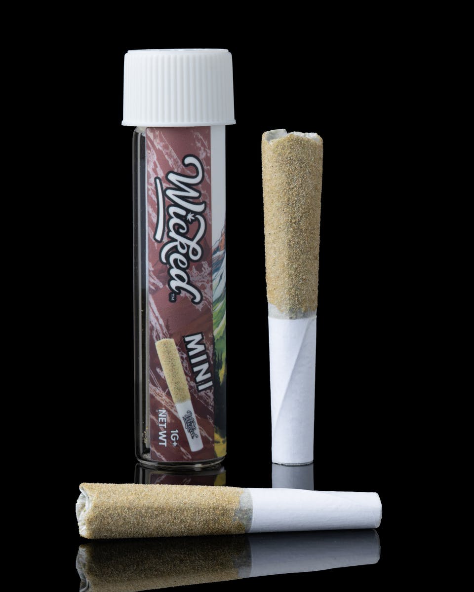 Wicked Mini Sauce & Hash Infused Preroll by Wicked Infused